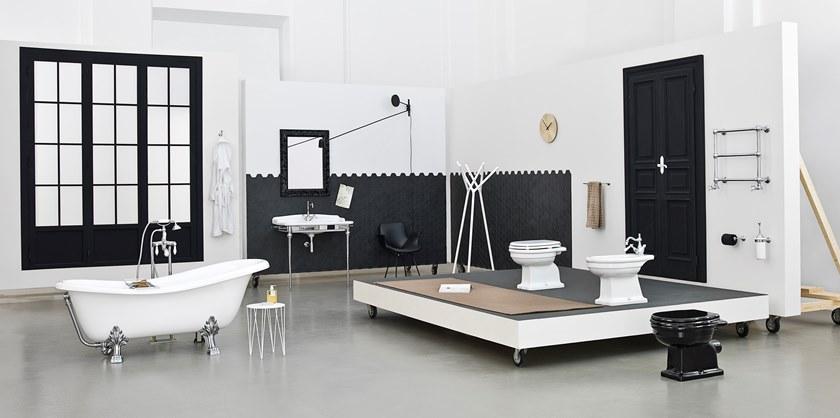 Приставной унитаз напольный Белый ArtCeram Hermitage Италия sun-id-1462635 - Вид №2