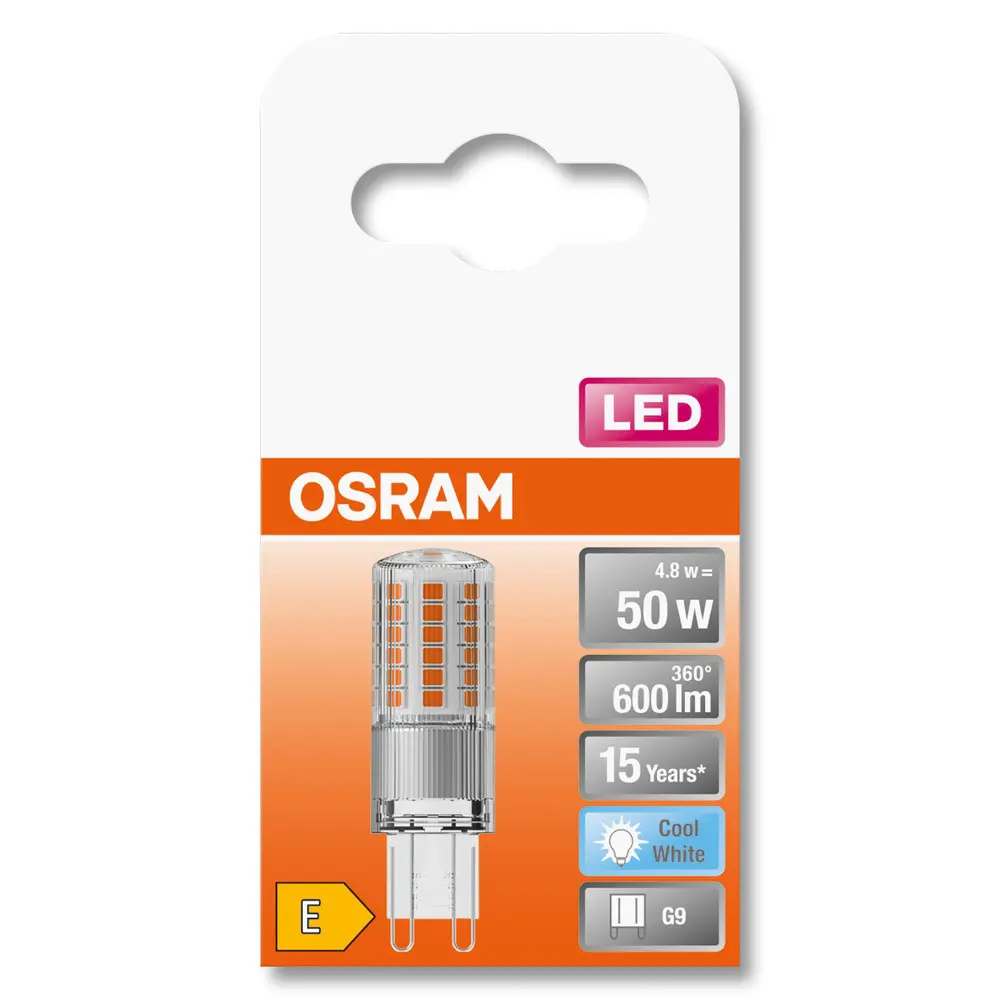 Лампа светодиодная Osram капсульная G9 4.8 Вт/840 600 Лм STLM-2034756 - Вид №4