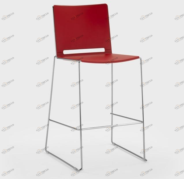 Viganò Табурет пластиковый высокие санки Daisy sun-id-1504344