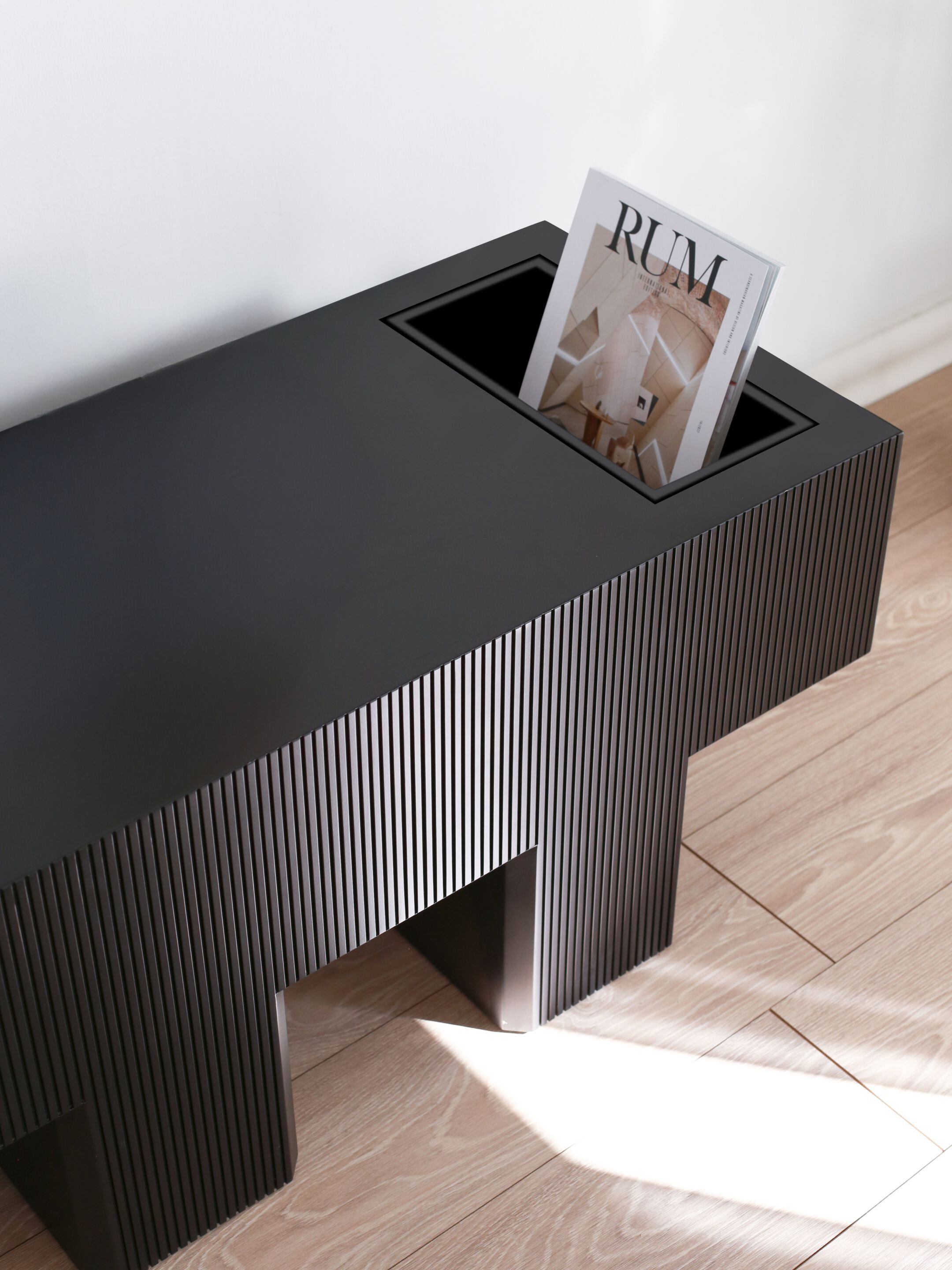 Лакированная деревянная скамья YET. Design Studio LEGO ARCH-00031252 - Вид №11