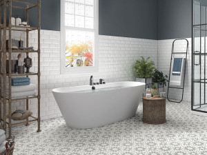 Пол/покрытие из глазурованной керамогранита для внутренних и наружных работ