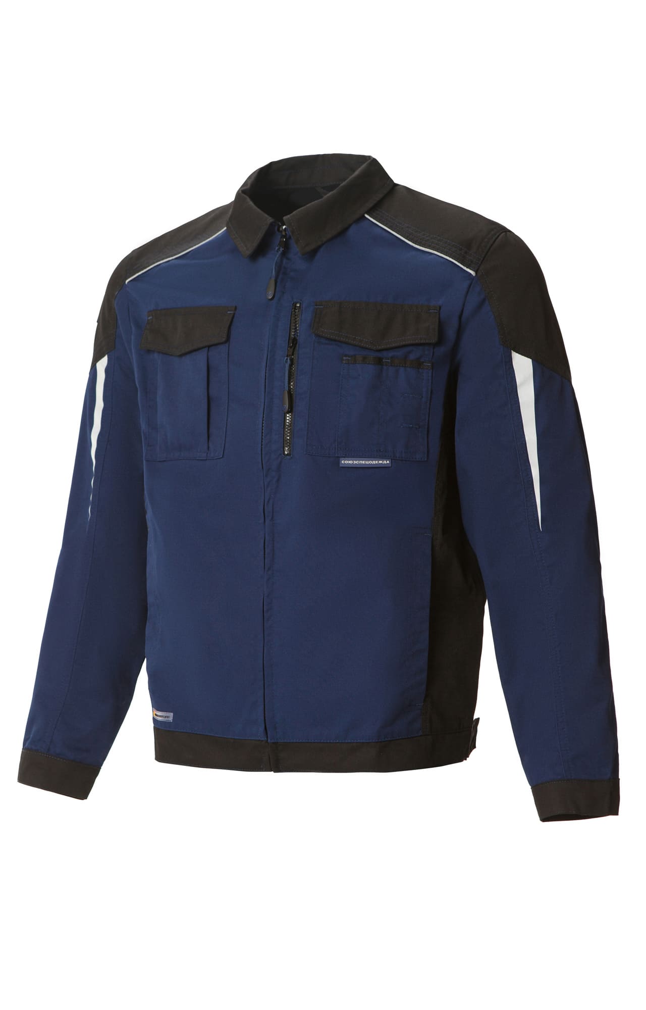 64618 Костюм  NEW 2 темно-синий с черным STATUS  Летняя спецодежда  размер 48-50/170-176  - Вид №1