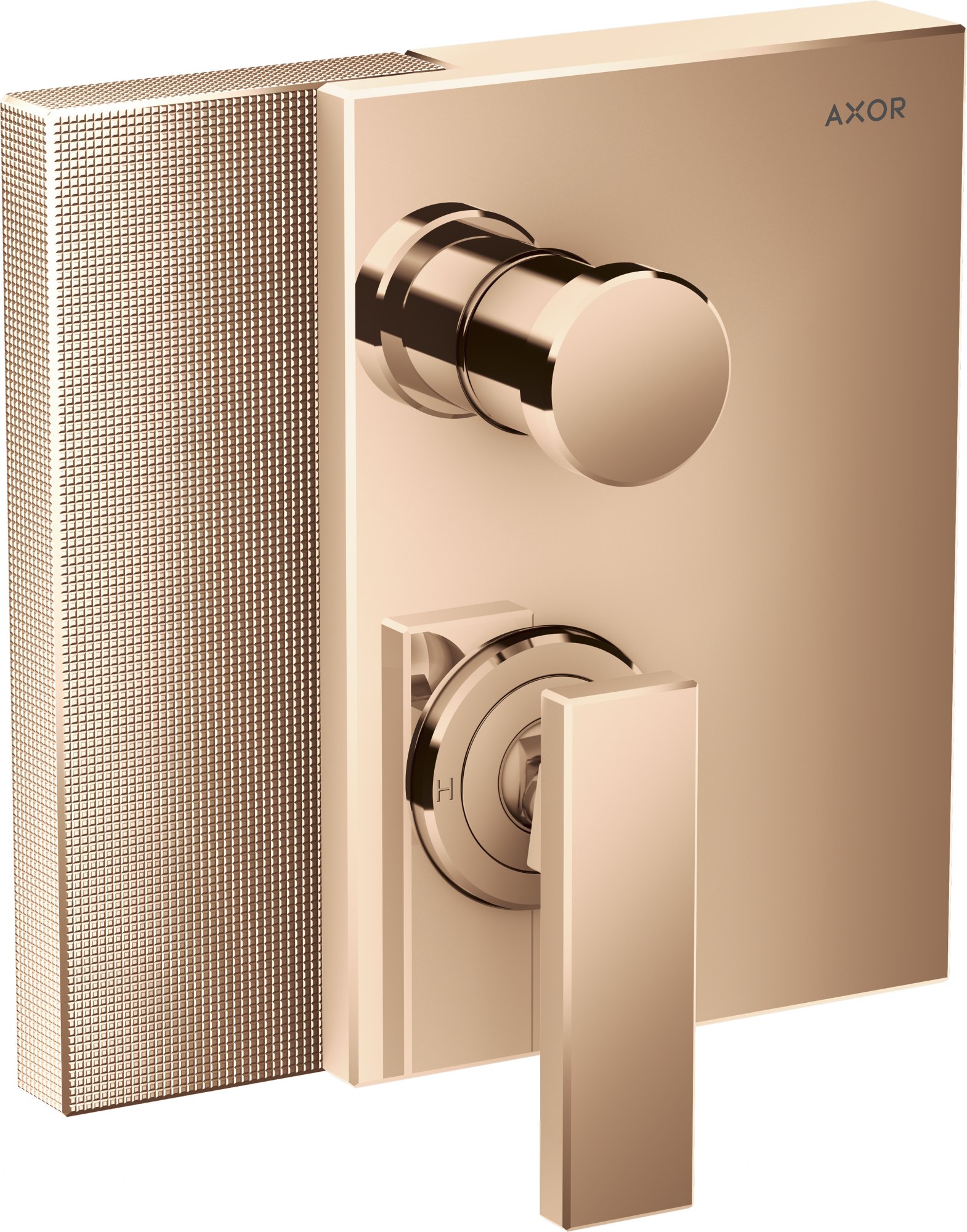 46421300 Смеситель для ванны, однорычажный, скрытого монтажа, со встроенной защитной комбинацией согласно EN1717 - алмазная огранка AXOR EDGE