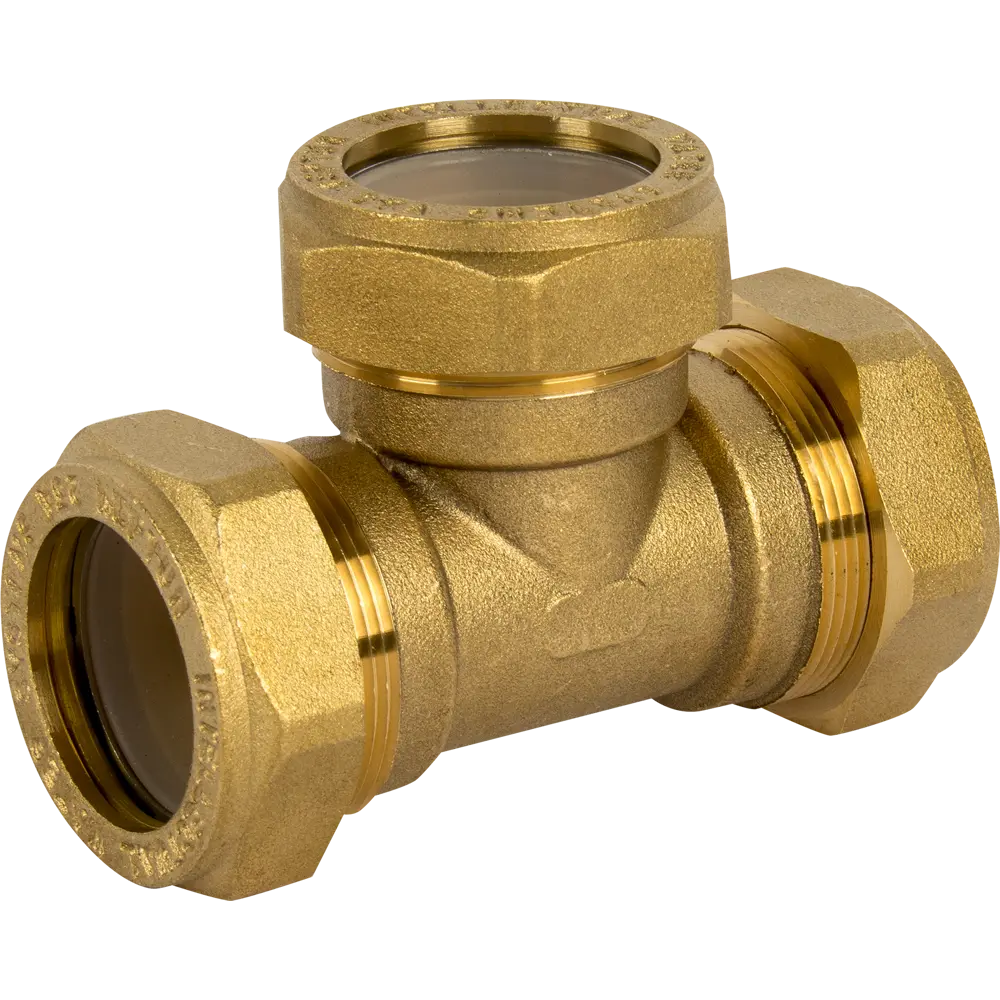 Тройник обжимной Neptun IWS 25х25х25 мм, латунь 82110553 STLM-2056276 
