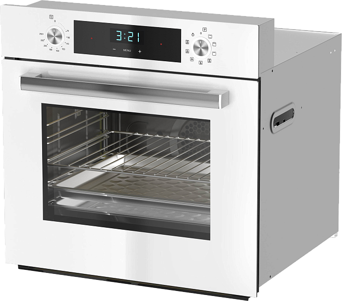 9903331 Электрический духовой шкаф Darina 0V5 BDE112 708 W1 белый STDN-0122778 - Вид №1