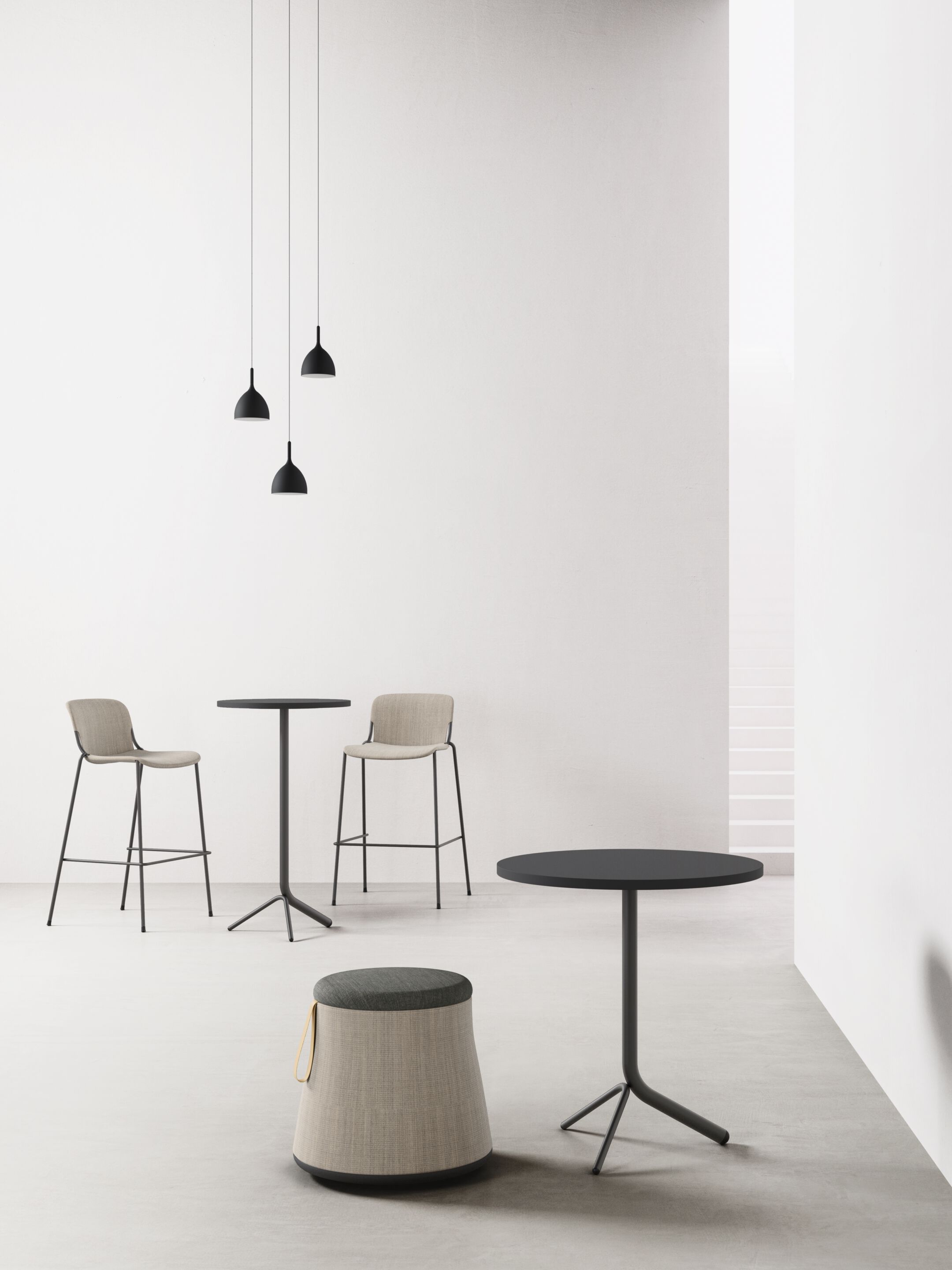 Система столов с круглой столешницей DVO SLING ARCH-00057628 - Вид №1