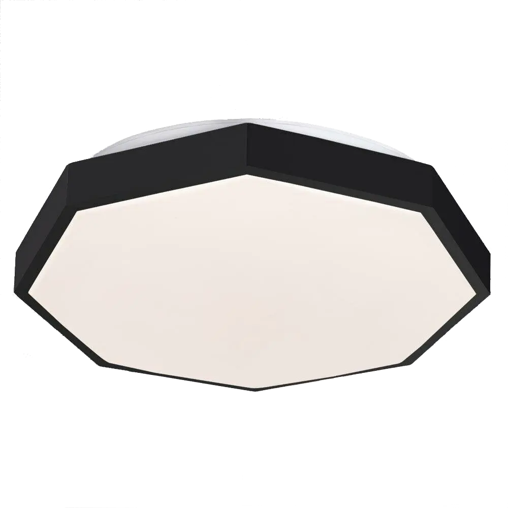 Люстра потолочная светодиодная Arte Lamp Kant 15 м² регулируемый белый свет цвет черный 82717053 STLM-2094041  - Вид №1