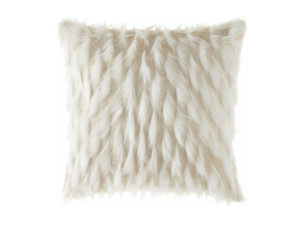 Квадратная подушка из искусственного меха