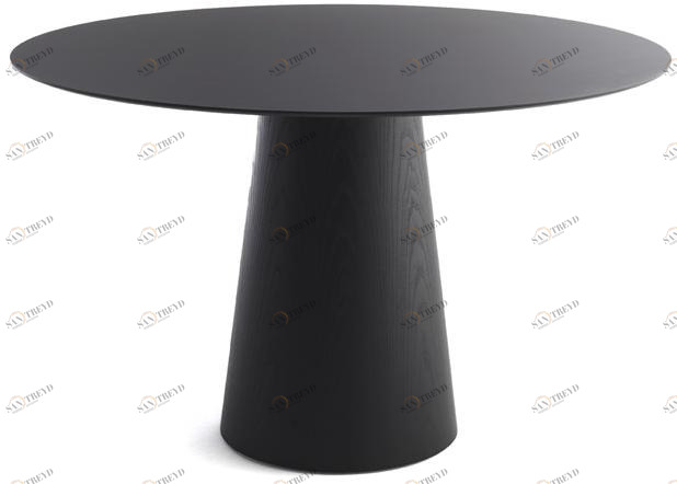 Crassevig Круглый стол из фанерованной древесины Inoko sun-id-1446009