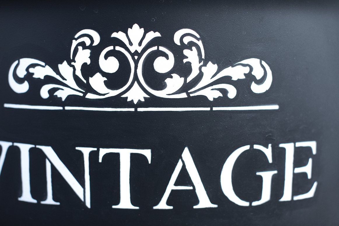 Бочка металлическая декоративная Vintage XL STARBARREL  014773 Черный  - Вид №3