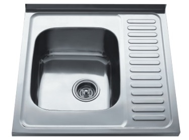 HB6060 Кухонная мойка , полированная сталь Haiba 