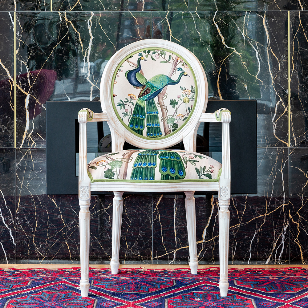 21060750 Полукресло «Индокитайский зелёный павлин» Object Desire  - Вид №7