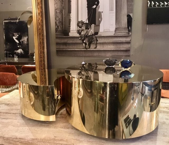 Набор журнальных столиков из ламинированного стекла и металла Jover+Valls Antique Boutique-Luna ARCH-00104161 - Вид №41