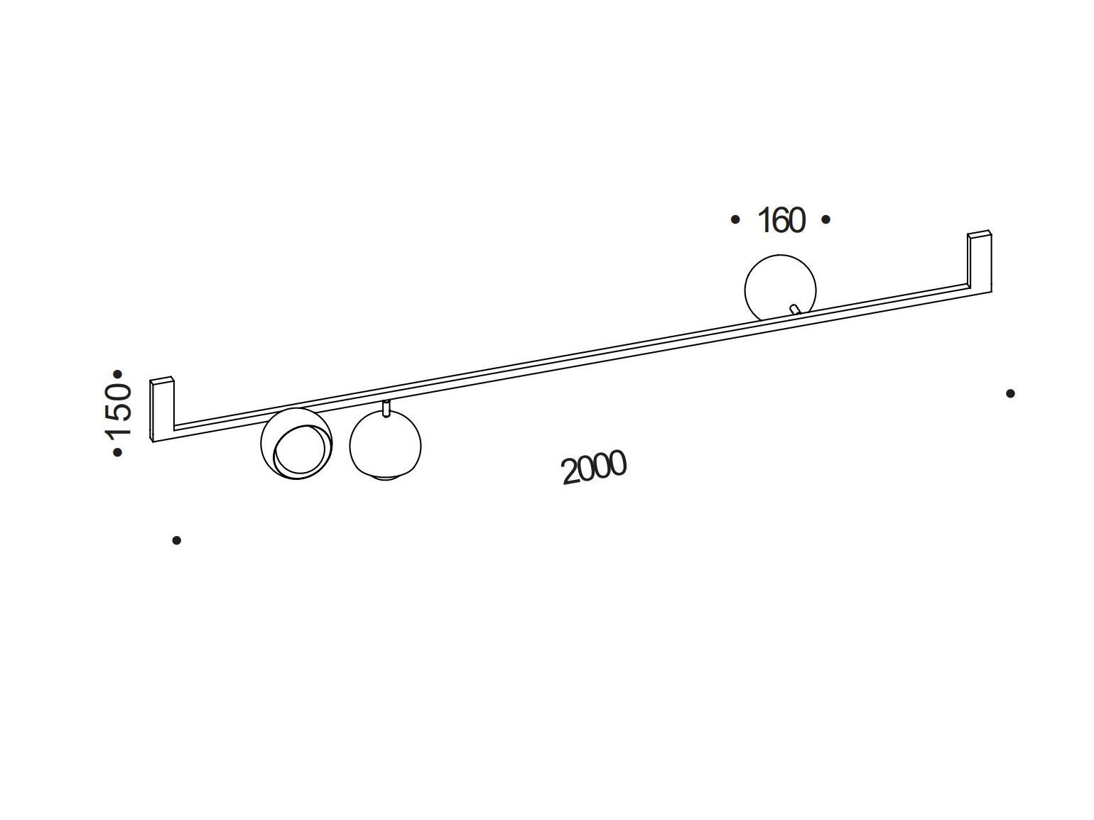 Светодиодный потолочный светильник Renzo Serafini ручка ARCH-00013968 - Вид №1