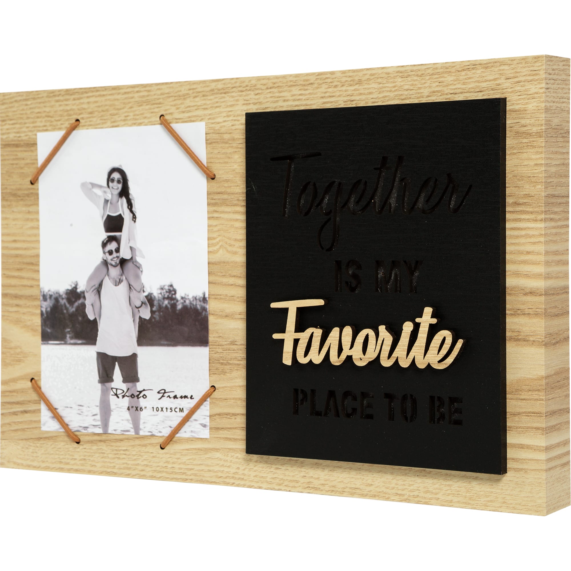 82550647 Рамка с подсветкой «Together» 10x15 см Santreyd  - Вид №2