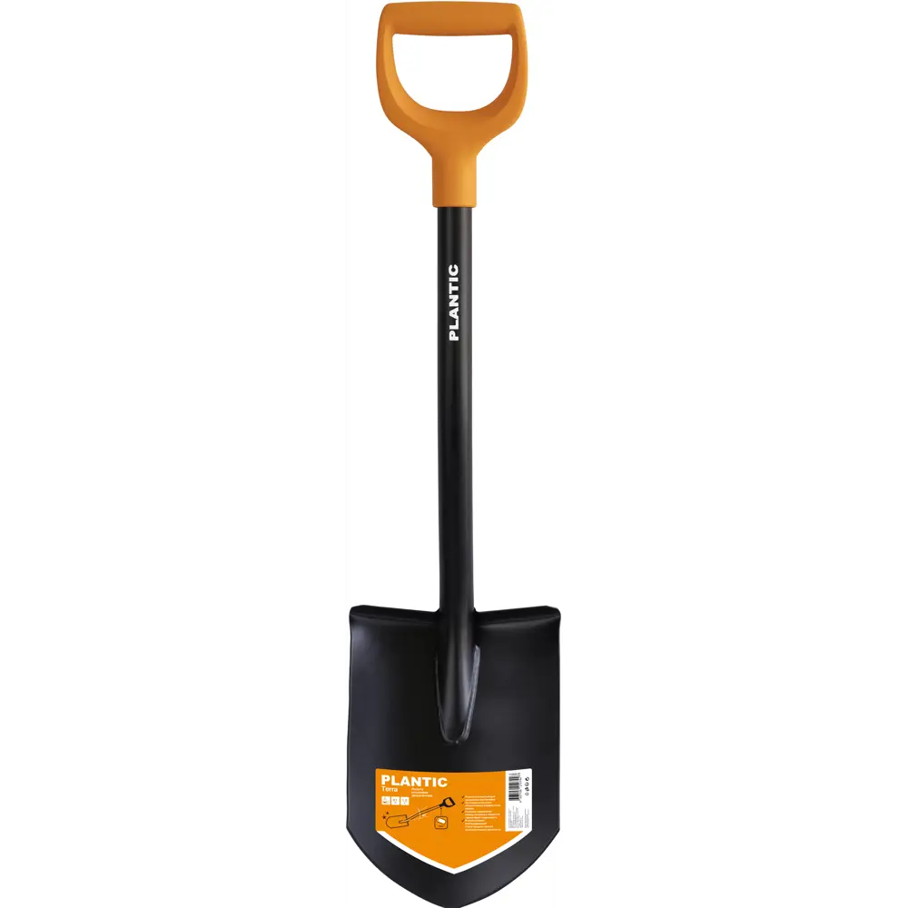 Штыковая лопата Plantic Terra для сада и огорода 84953706 STLM-0057309 - Вид №1
