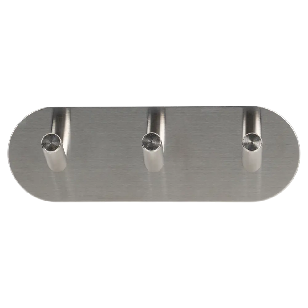 Крючок самоклеящийся Vidage Алис металлический тройной цвет сатин STLM-2191197 - Вид №1