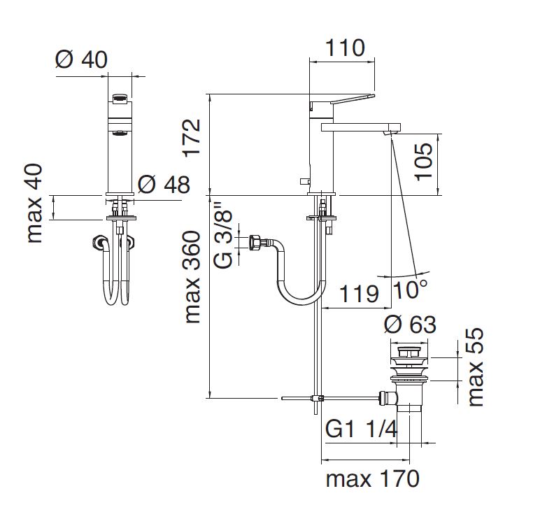 Смеситель / TREND Zazzeri sun-id-378124 - Вид №2