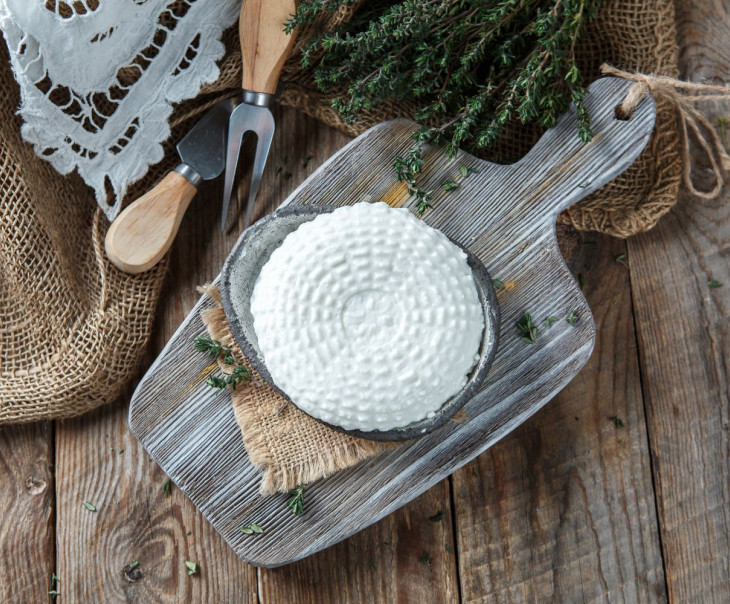 4260 Сыр "Рикотта" из козьего молока Виктория Храмцова Вкусляндия 