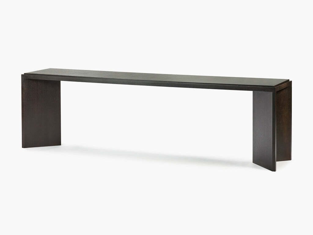 Прямоугольная дубовая консоль Serax Мебель от Ann Demeulemeester ARCH-00074005