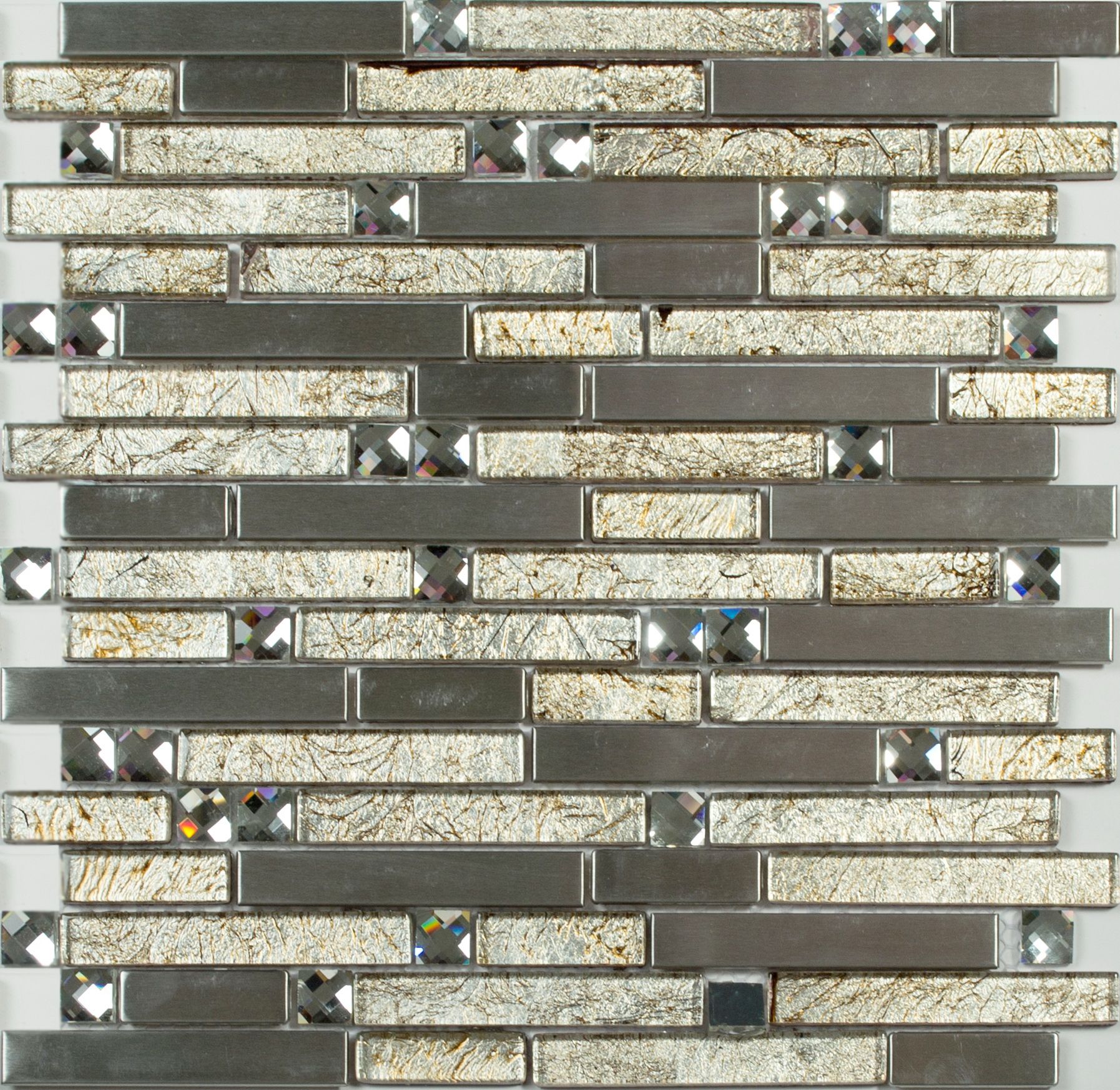 Мозаика металлическая MS-610 SN-Mosaic Metal 