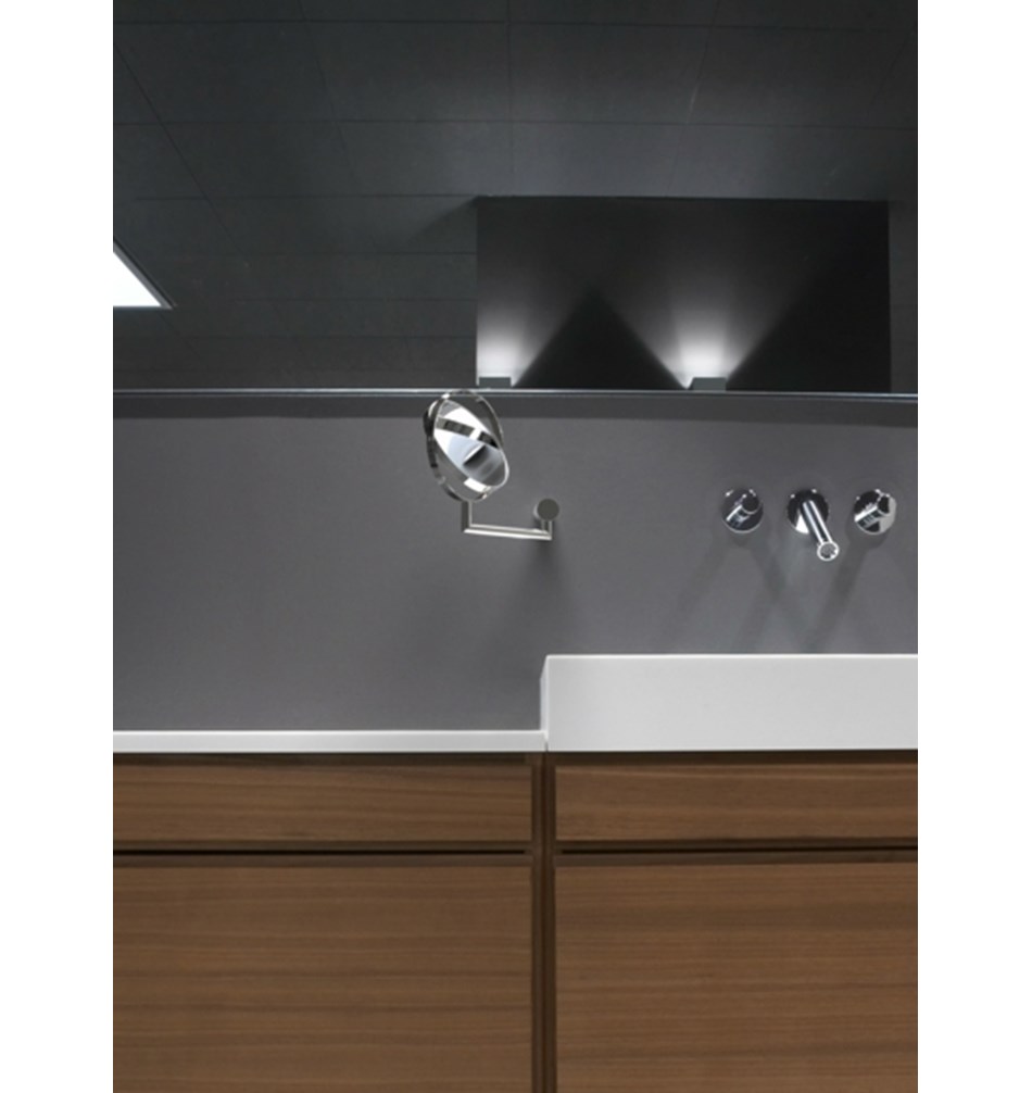 FROST Увеличительное зеркало 1 » матовое Нержавеющая сталь Матовый N1942  - Вид №4