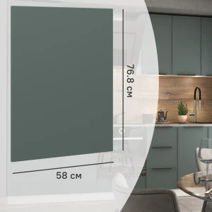 Фальшпанель DELINIA ID для кухни 58×76.8 см зелёный матовый МДФ 89349202