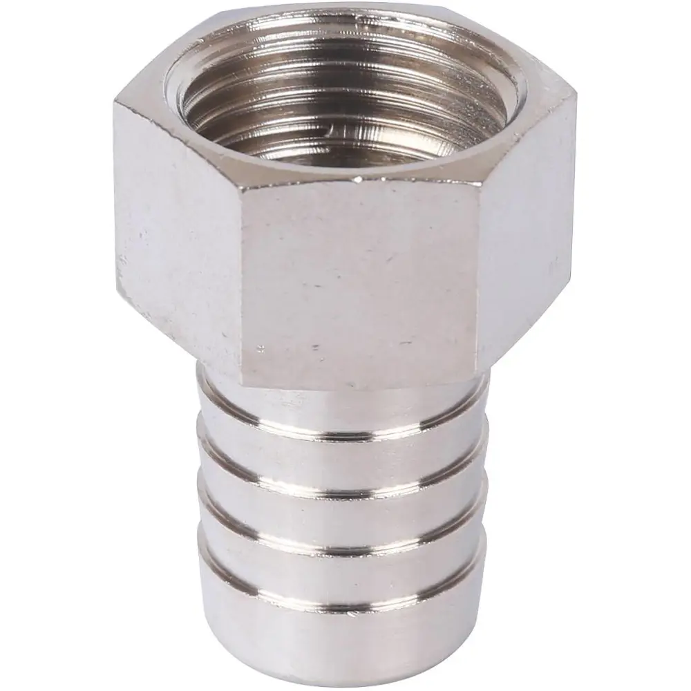 Штуцер Stout 1/2"x18 мм ВР никелированная латунь 84868146 STLM-2017375 