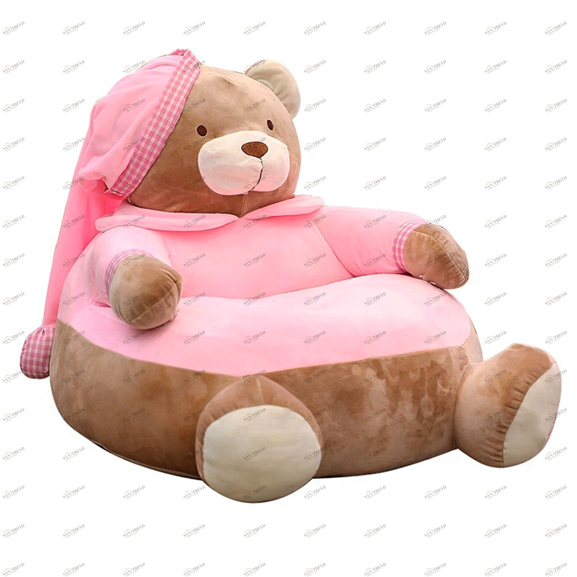 Пуфик детский "Мишка" розовый COMFORTBABY  351332 Розовый Santreyd 