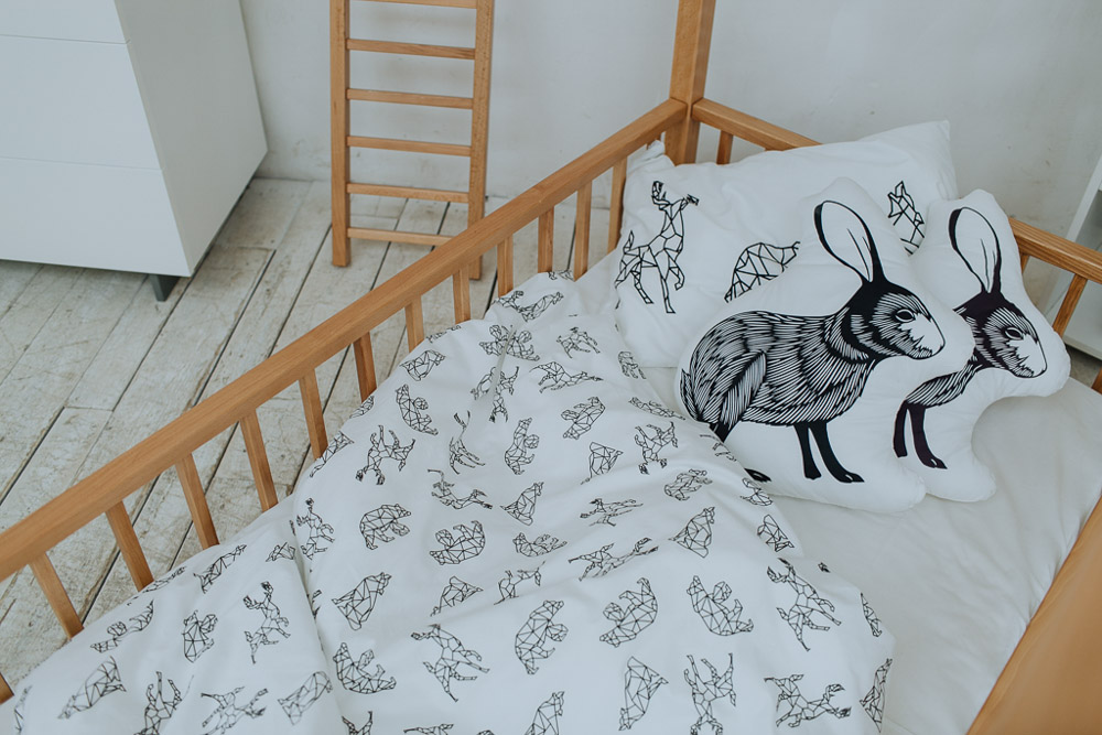 Комплект детского постельного белья Polynature VAMVIGVAM  282104 Серый Santreyd  - Вид №2