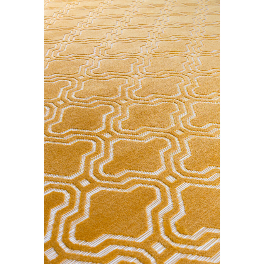 Ковер Feike 160x230 желтый White Label Living 6000176 - Вид №3