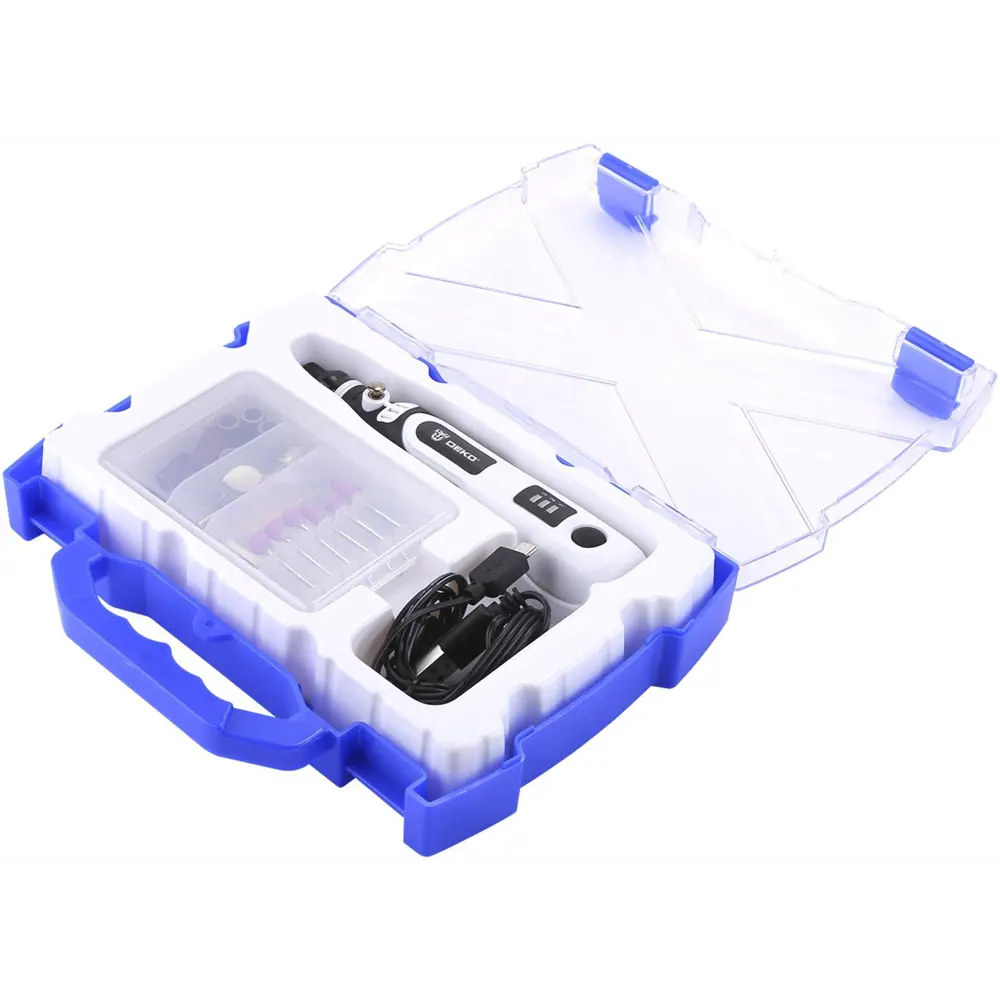 Аккумуляторный гравер DEKO DKRT3.6Li с эргономичной ручкой 88663660 STLM-1326029 - Вид №3