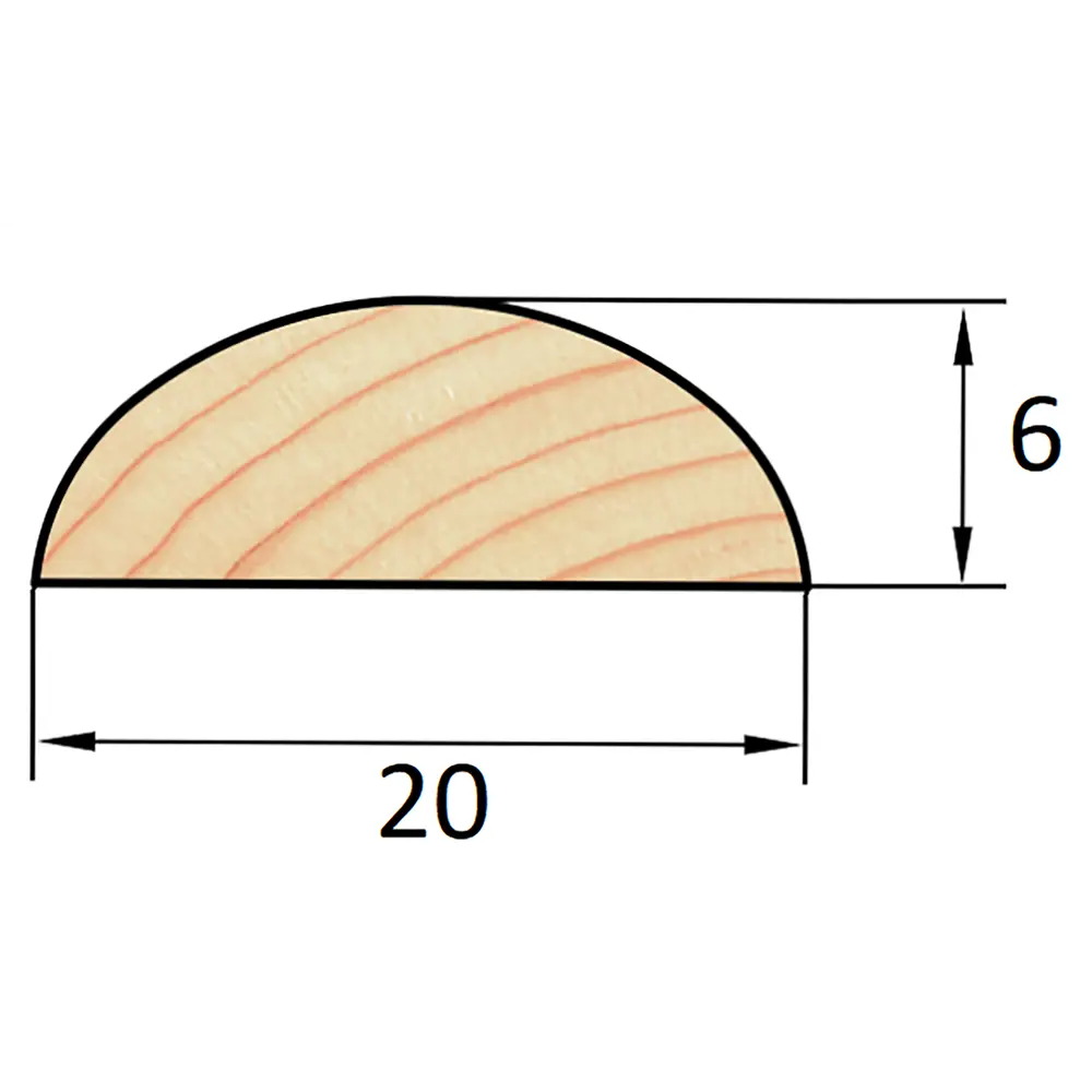 АРЕЛАН Радиусная деревянная раскладка для элегантной отделки интерьера 81960889 STLM-0015461 - Вид №2