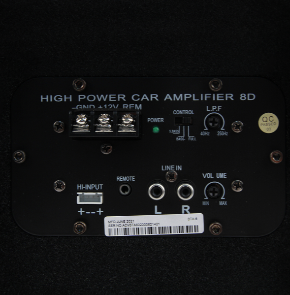 5472766 Автосабвуфер активный ACV BTA-6 STDN-0022458 - Вид №5