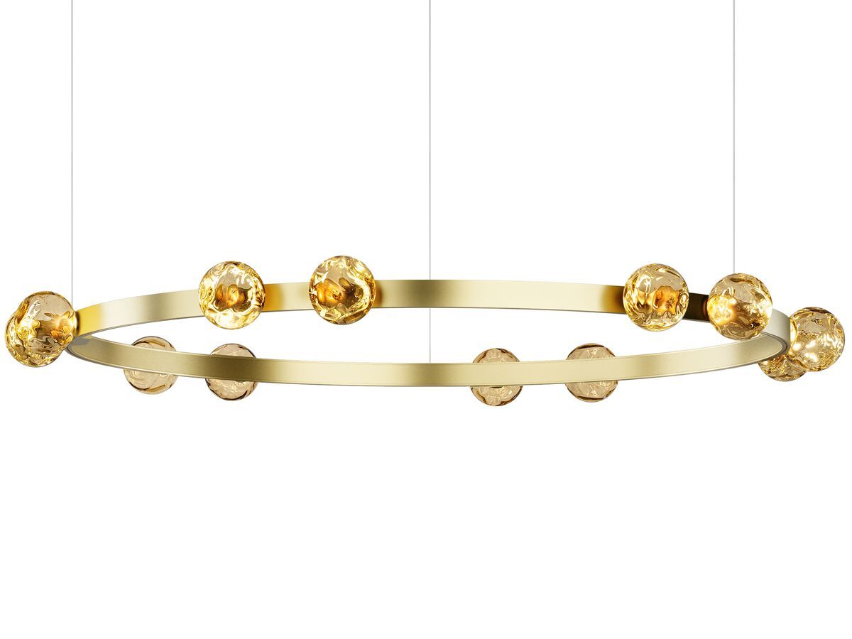 Выдувное стекло светодиодный подвесной светильник Panzeri Muranè R ARCH-00045083 - Вид №5