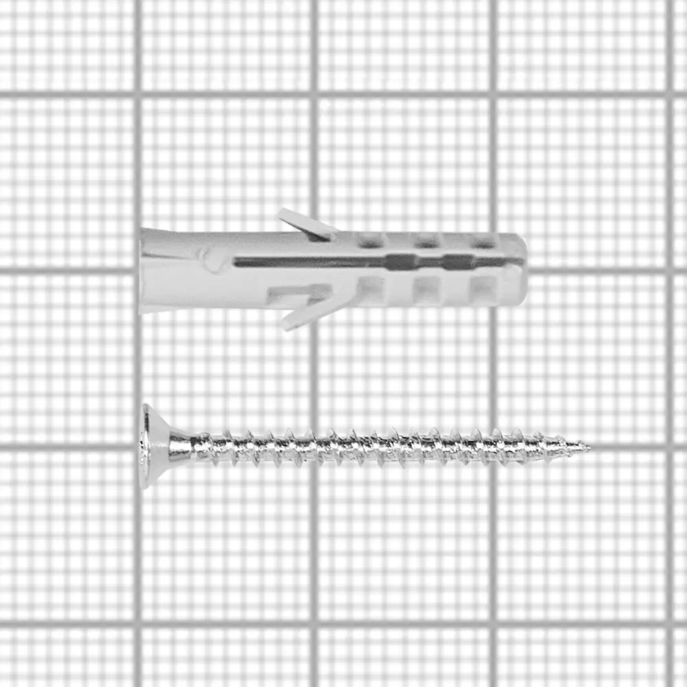 Дюбель потайной STANDERS PND 4×20 мм с шурупом 2.5×25 мм, нейлон, 20 шт 83387755 STLM-1005004 - Вид №4
