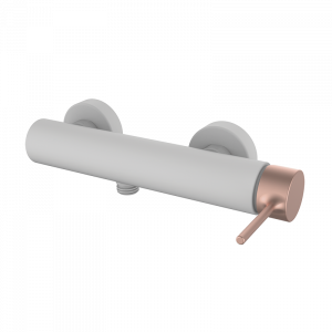 47324416 PREMIUM Белый смеситель для душа Белая роза GRB MIXERS