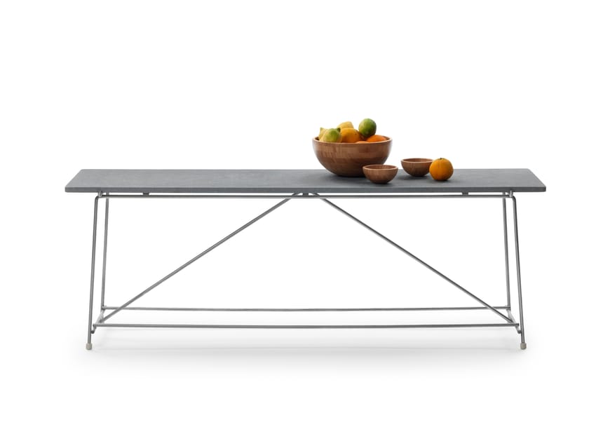 Прямоугольный каменный журнальный столик Flexform Any Day Outdoor ARCH-00027601