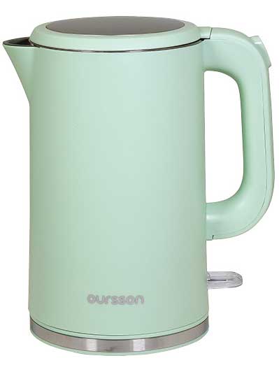 5360471 Электрочайник Oursson EK1731W/PM зеленый STDN-0105781