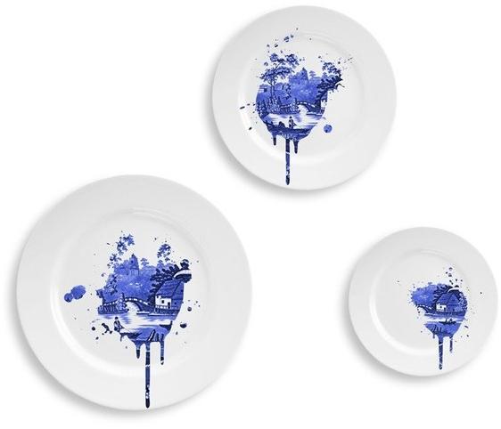 Mineheart Керамическая тарелка sun-id-1371294 - Вид №1