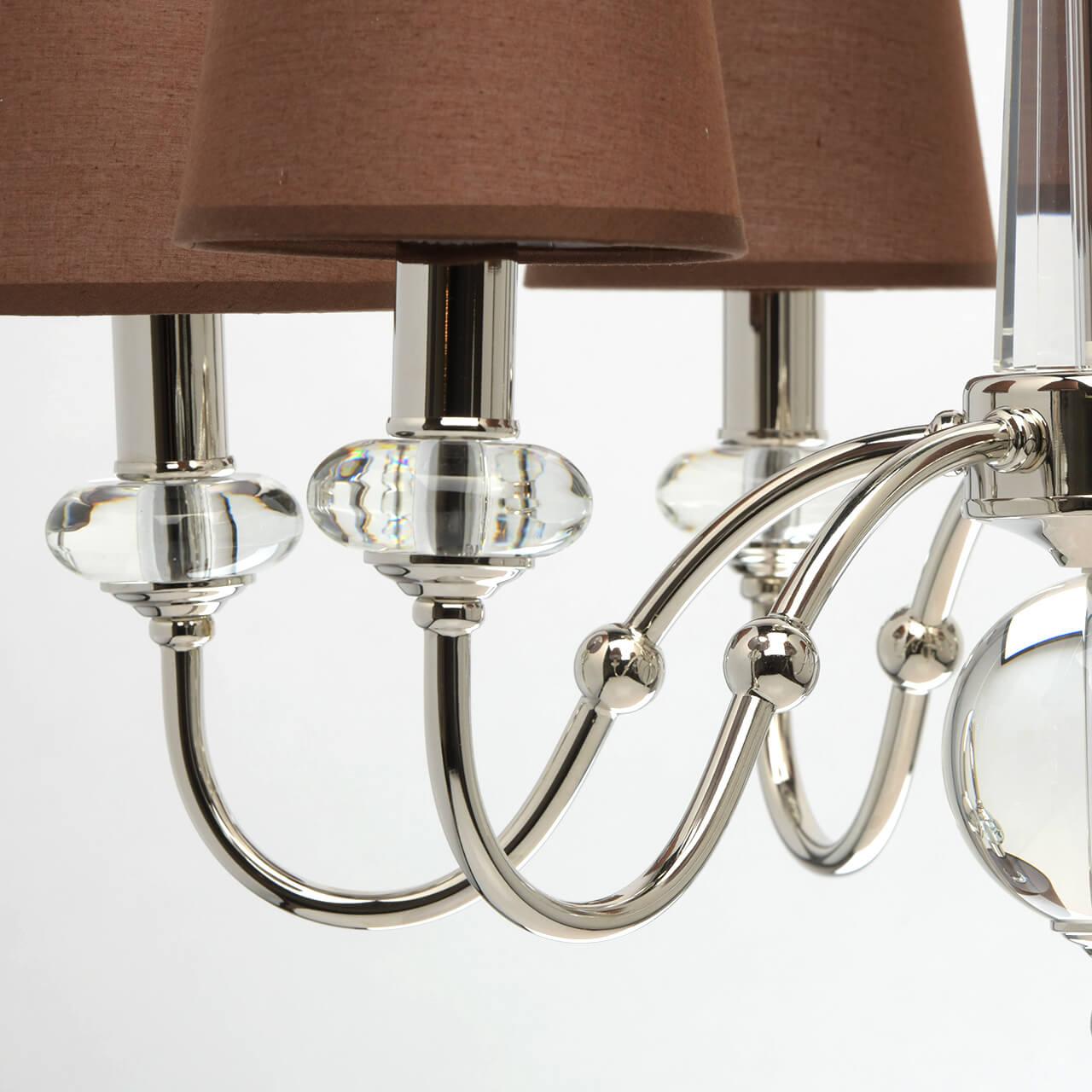 Подвесная люстра MW-Light София 7 355013506 MW-LIGHT ДИЗАЙНЕРСКИЕ, СОФИЯ 187454 Коричневый  - Вид №2