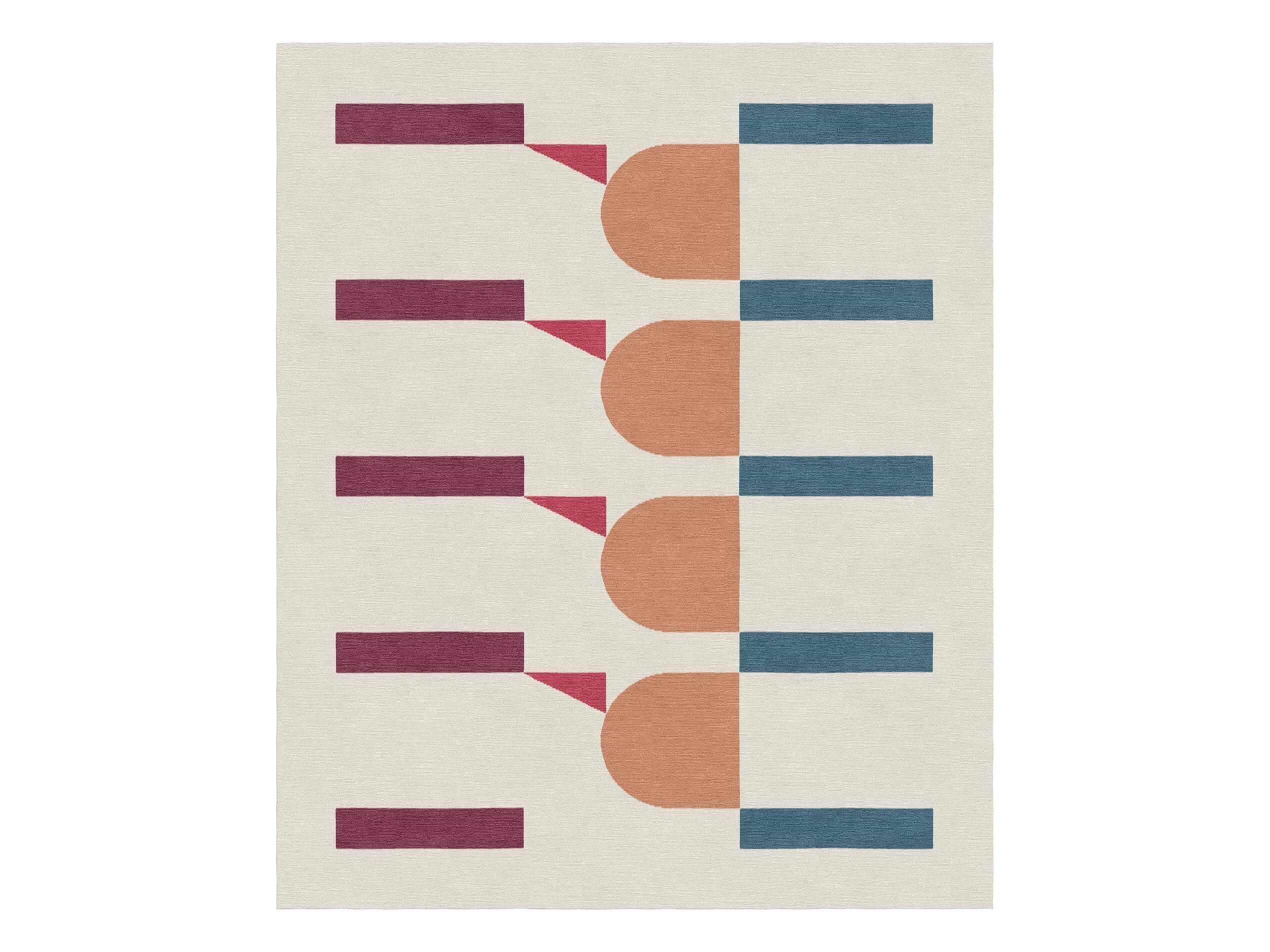 Прямоугольный шерстяной ковер Tapis Rouge узор ARCH-00150744