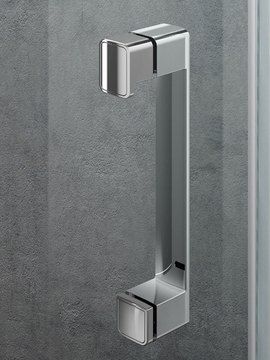 Маятниковая дверь в нишу Provex Jolly JI 0100 JI 05 GL с неподвижным элементом 0100JI05GL - Вид №2