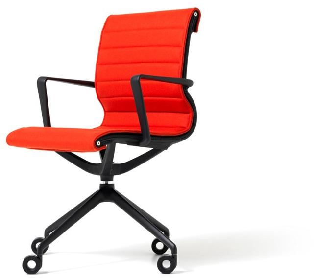 Diemme Офисное кресло из ткани с 4-мя спицами на колесиках Liberty sun-id-1435256 - Вид №1