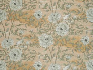 Жаккардовая ткань с цветочным рисунком