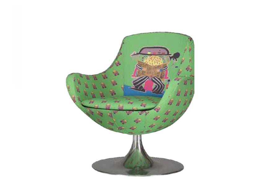 Тканевое кресло с подлокотниками Mirabili Francesco Cuomo ARCH-00023551