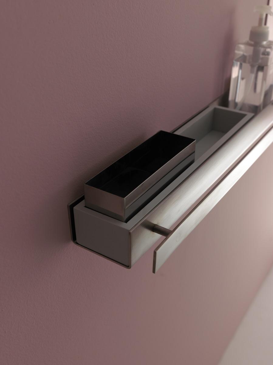 FIMEAS120 - FIMEVE120 Полка рейлинг с держателем полотенца GSG CERAMIC Accessori - Вид №4