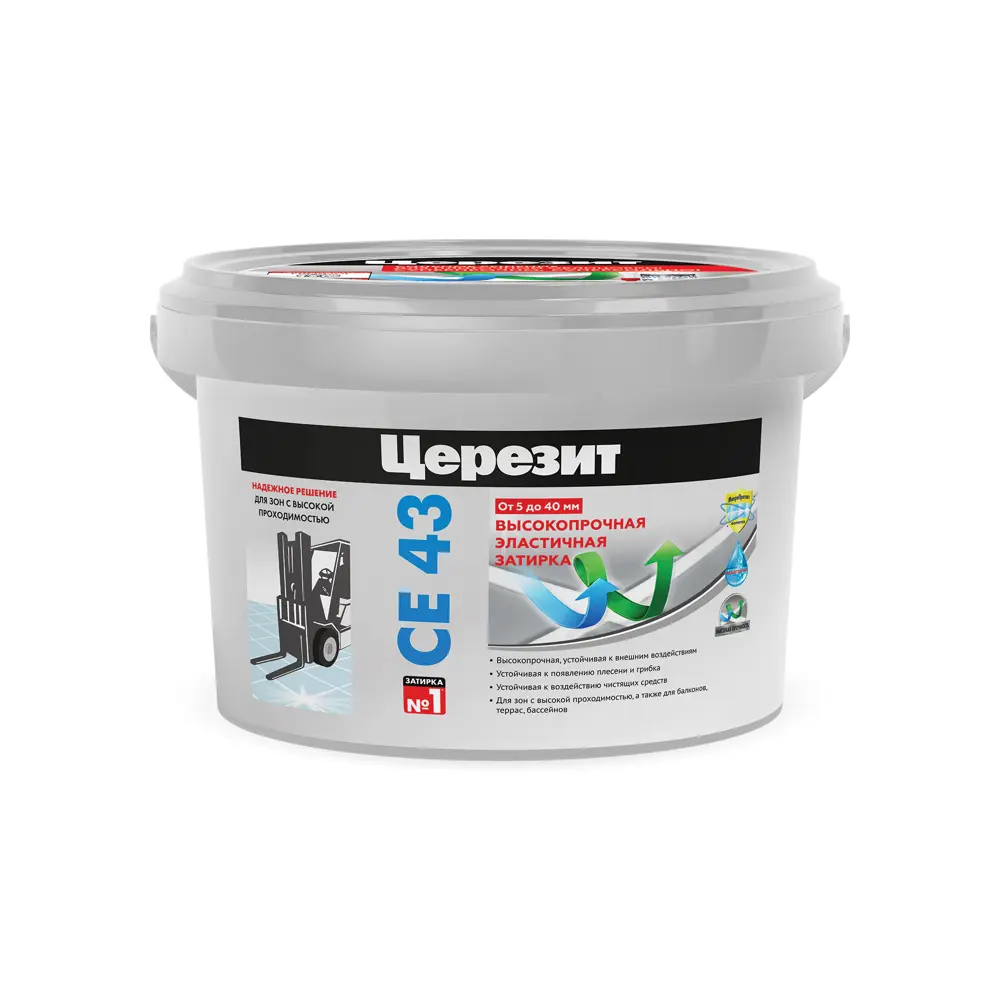 ЦЕРЕЗИТ CE 43 Super Strong - эластичная затирка для плитки и камня 16236309 STLM-0006678 - Вид №1