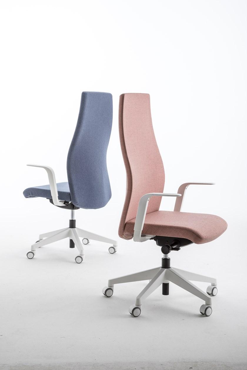 Luxy Регулируемое по высоте кресло руководителя из ткани с подлокотниками Smartoffice sun-id-1382492 - Вид №8