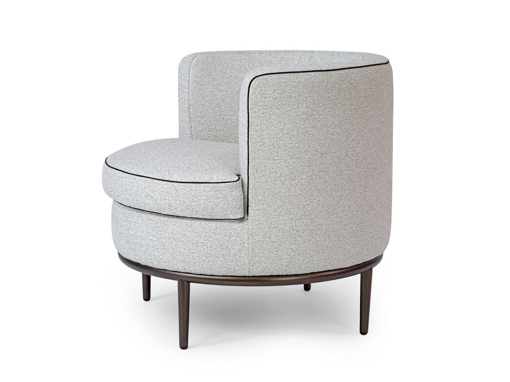 Тканевое кресло с подлокотниками Borzalino CAMY ARCH-00142015 - Вид №3